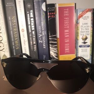 Versace shield sunglasses